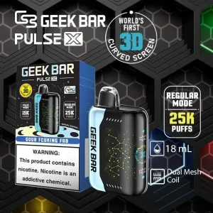 geek bar pluse x 25000-3d熒幕